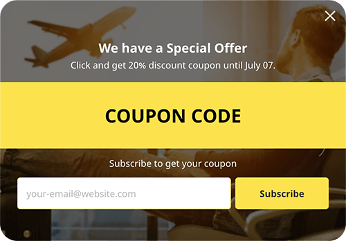 Newsletter Popup Fly theme