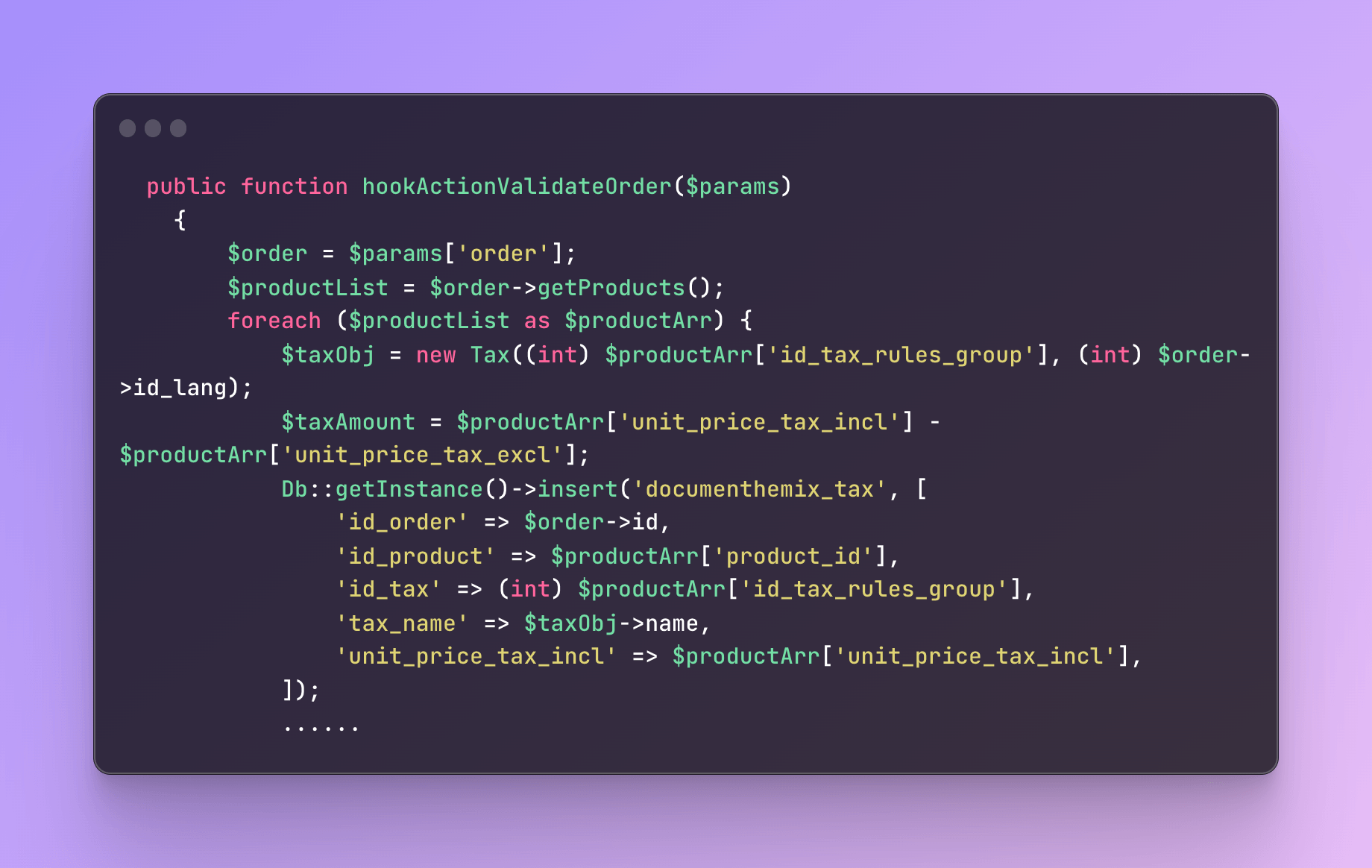 Hooks in PrestaShop
