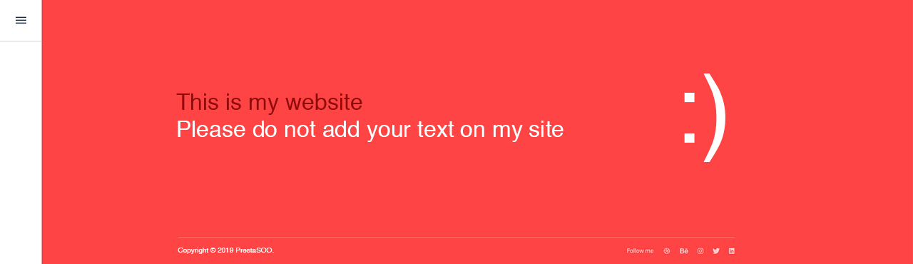 Modifier footer Prestashop