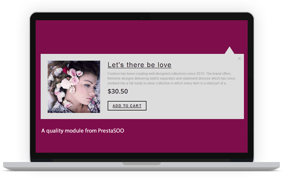 Preview Of Related Products module for Prestashop in action