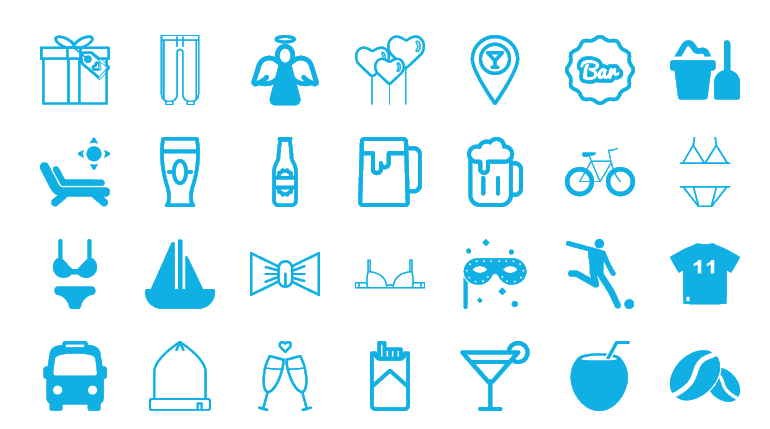 235 premium Prestashop icons on SOO Magic menu module - Part 4