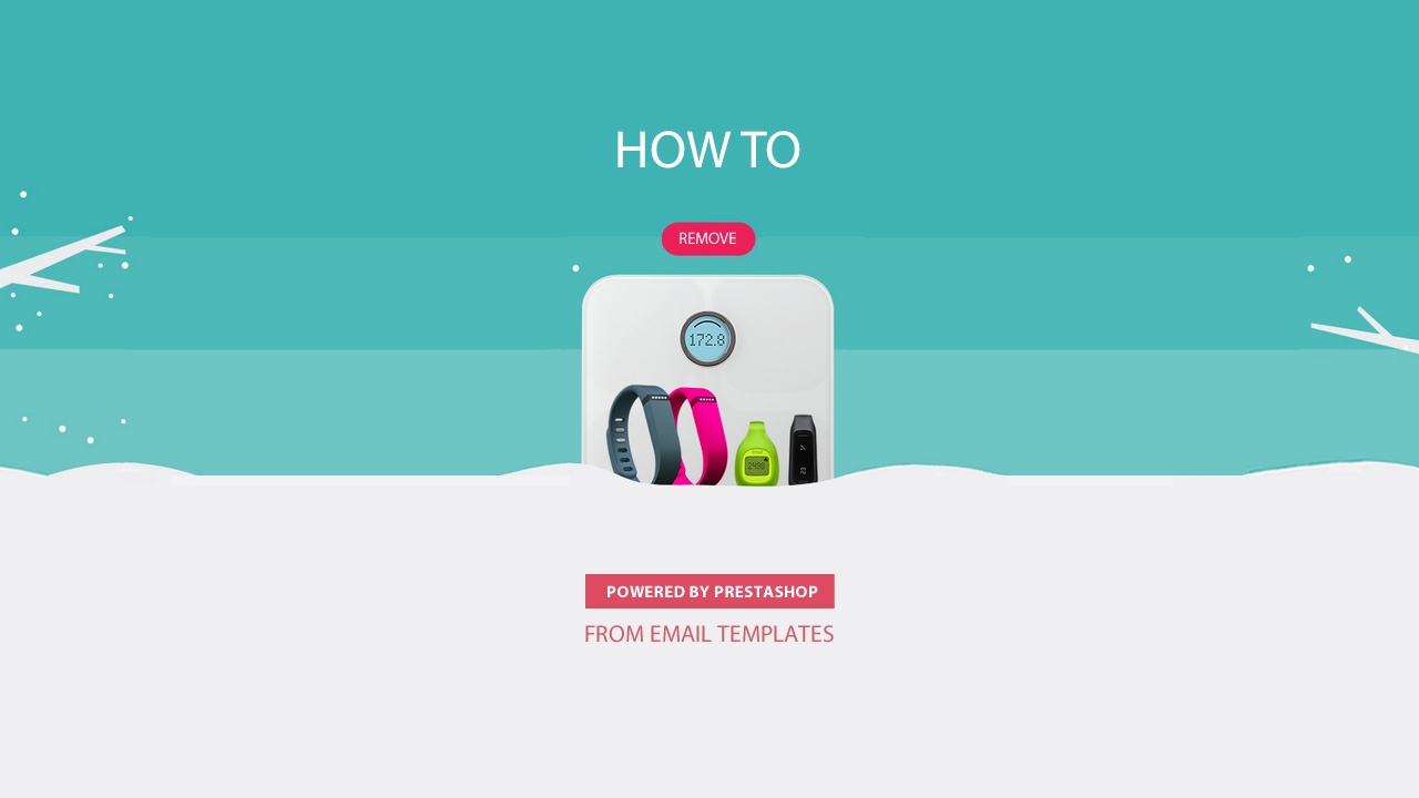 Comment faire pour supprimer Powered by Prestashop des modèles d'email
