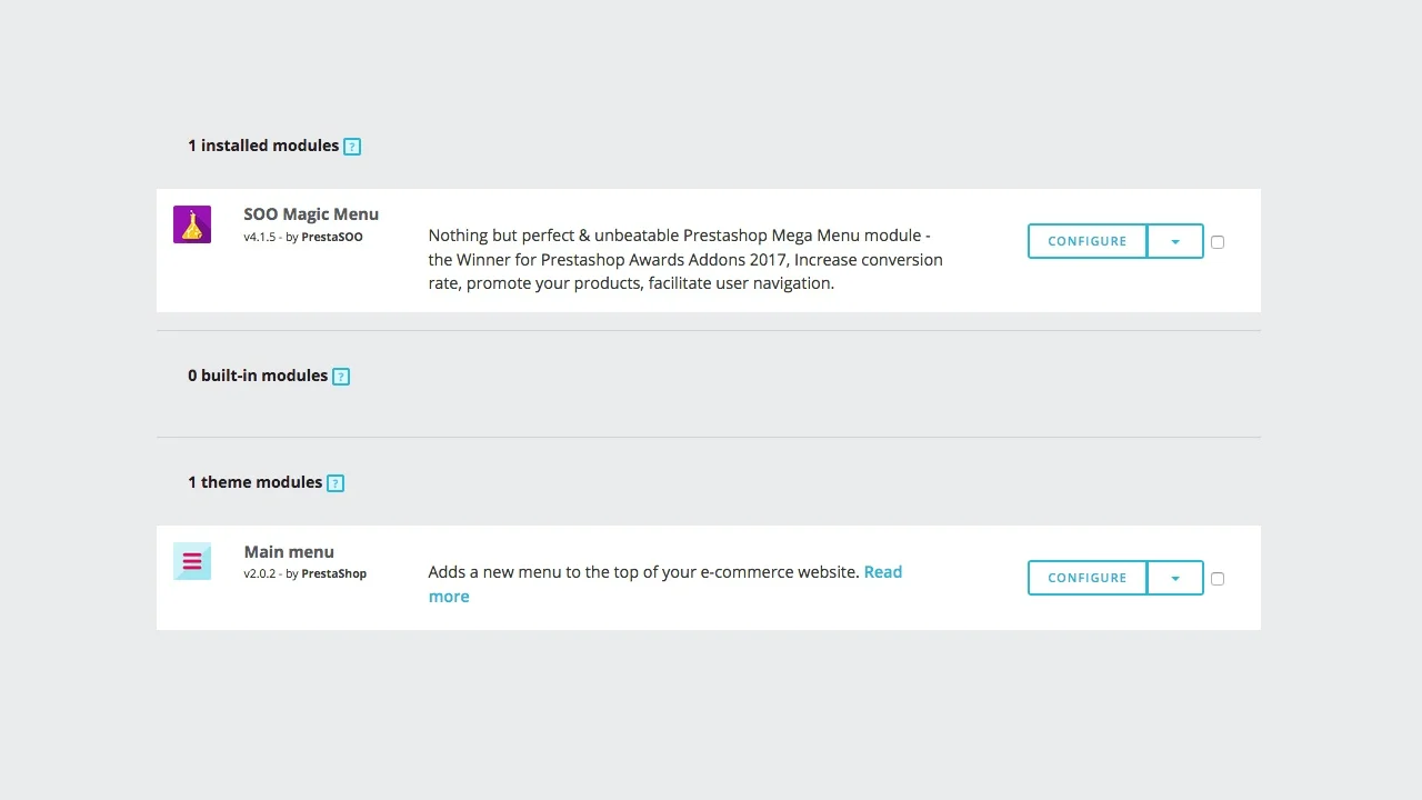 How to add a custom link to Prestashop Menu