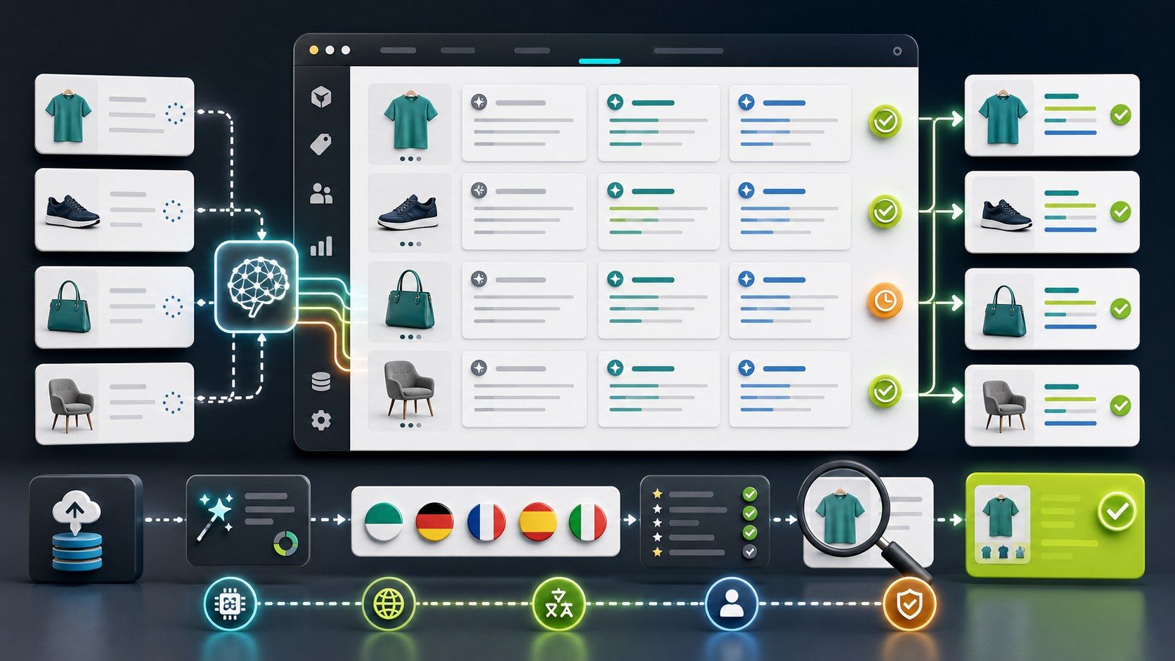 Procedura masowego opisu produktu ChatGPT dla PrestaShop z tłumaczeniem, recenzjami i sprawdzeniami SEO