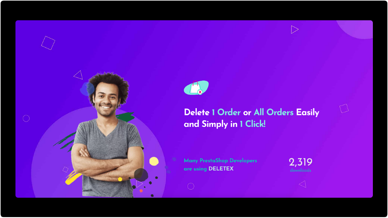 Delete orders PrestaShop