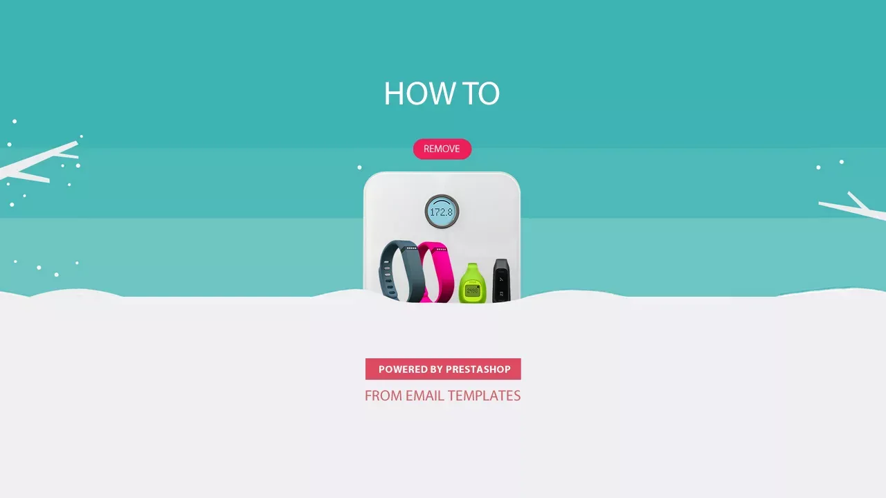 Cómo eliminar Powered by Prestashop (Desarrollado por Prestashop) de las plantillas de correo electrónico