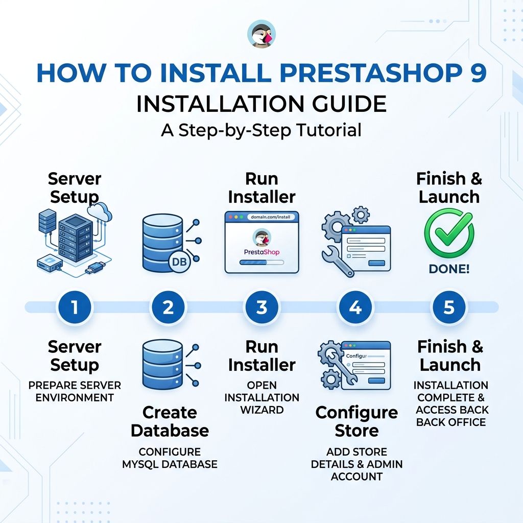 How to install PrestaShop 9