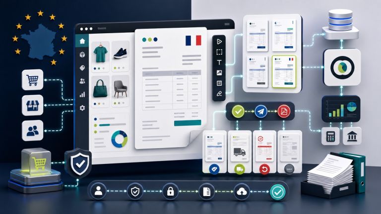 PrestaShop invoice and legal document compliance workflow for EU ecommerce stores