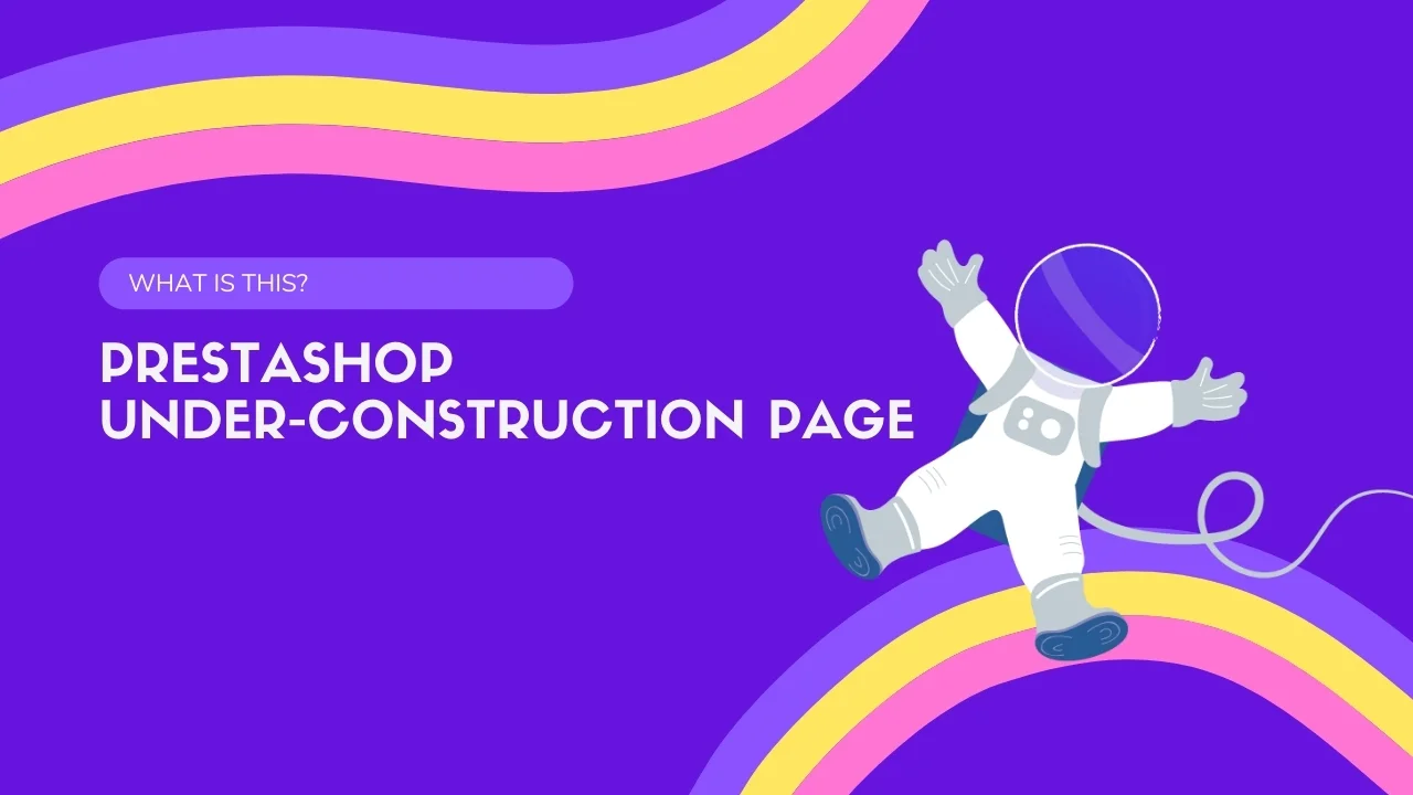 Página de Prestashop en construcción