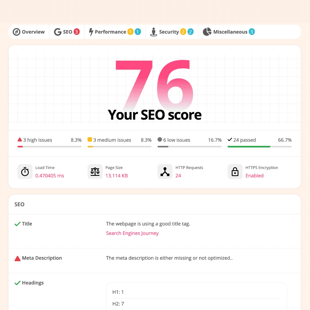 SEO Audit