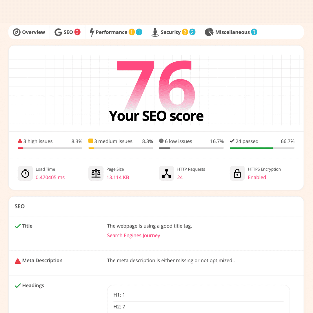 SEO Audit